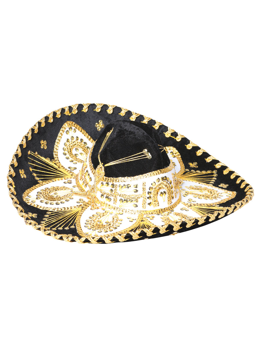 Youth
Mexican Charro Hat Velvet Black/Gold 602533